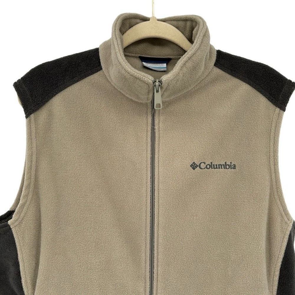 Columbia Men's Steens Mountain Vest Tan Brown Medium‎ - Picture 3 of 8